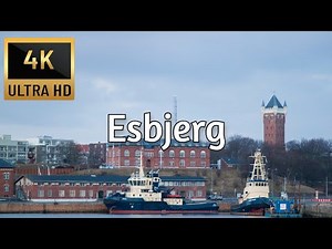 🇩🇰 ESBJERG, DENMARK [4K] Drone Tour - Best Drone Compilation - Trips On Couch
