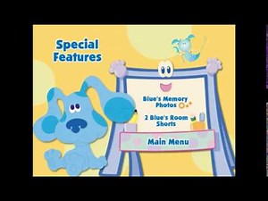 Blue's Clues: Blue's Biggest Stories - DVD Menu Walkthrough