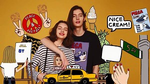 JILL STUART ✖️ ANGELICA HICKS  Jill Stuart NY teamed up with Satirical Illustrator Angelica Hicks for a capsule collection featuring artwork highlighting icons of the city  #AngelicaHicks #JilllStuartNY #NYMMWomen #NYMMArtist | New York Model Management | Facebook