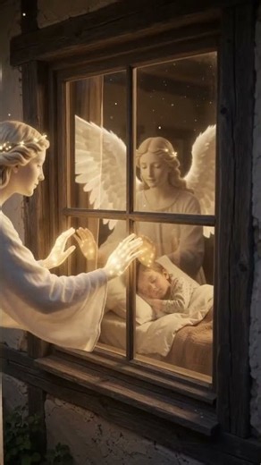 Angels Visit the Village at Night 🌟👼 | Heavenly Christmas Song for Children | Magical Village Story