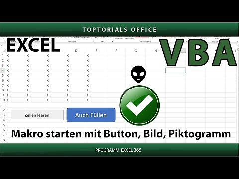 Run macros with buttons, images, and icons in Excel VBA