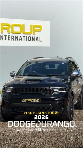 Dodge Durango R/T brings bold American muscle into the world of everyday driving🔥