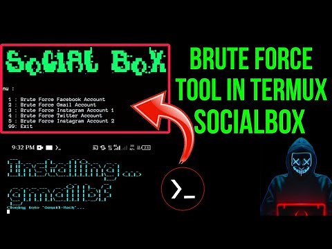 How To Install Brute Force Tool in Termux | SocialBox 2025