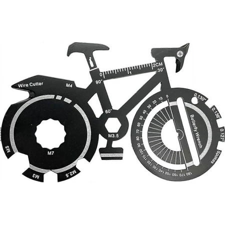 Multitool Wallet 20 in 1 Bicycle Multi Tool Card survival Pocket tool Multipurpose All in One Qiuck Repair - Walmart.ca