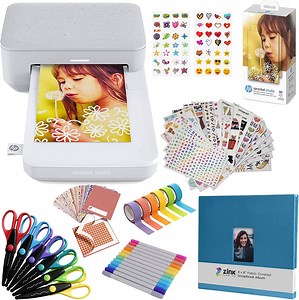 HP Sprocket Studio Plus 4x6 Instant Printer Dye Sublimation Bluetooth Wi-Fi Wireless