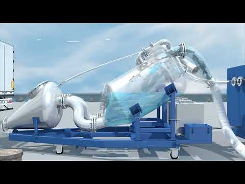 Vacuum fish pump schematic working video