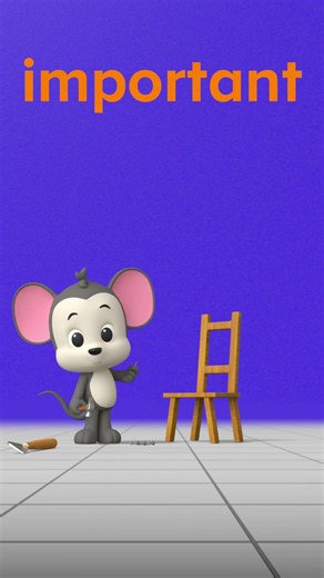 Kindergarten Sight Word: Important | ABCmouse #learning #education #sightwordsforkids #kindergarten