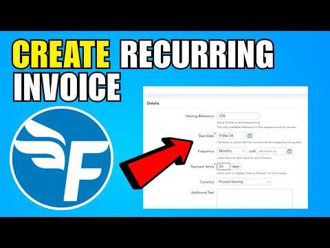 How To Create A Recurring Invoice On Freeagent (2026) (Complete Guide)