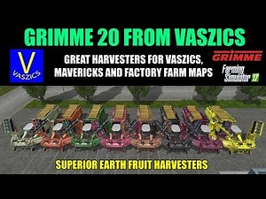 Farming Simulator 17 - Superior Earth Fruit Harvesters "Mod Review"