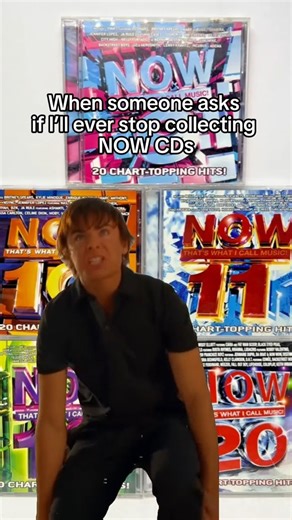 Never gonna stop! 😤 Who else collects NOW CDs? | Now That's Music!