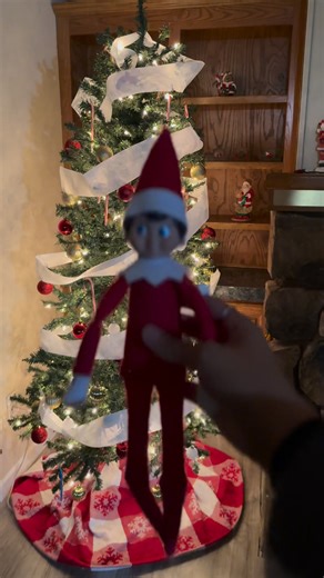 Mischievous elf on the shelf idea #elf #fypシ゚viralシ #christmas2025 #elfontheshelf #trendingreel | Makenzie Johnson