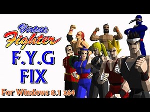 How To Play Virtua Fighter 1 On Win 8.1 / 8 / 7 / Vista / XP (x64 / x86)
