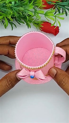 134K views · 2.4K reactions | How to Make Coffee Cup ☕ Beautiful Tea Cup Making at Home #diy #handmade | Origami Art & Crafts | Facebook