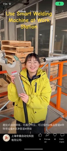 Use a Smart Welding Machine at Work Station | #shorts #welding #machine #industrial #tools