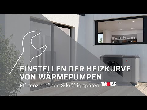 Einstellen der Heizkurve von Wärmepumpen - Effizienz steigern & kräftig sparen