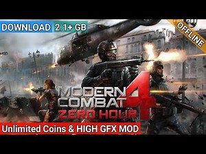 Modern Combat 4 - Ultra GFX Android GamePlay | MOD APK | OFFLINE