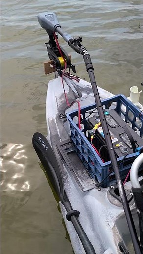 Ocean Kayak Prowler BG2 with 55 lb Thrust Trolling Motor #shorts