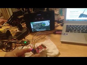 Flight controller with Skydroid H12, running QGround control.