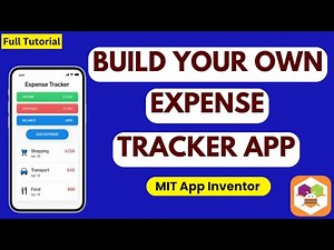 How to Create an Expense Tracker App in MIT App Inventor | Full No-Code Tutorial