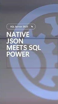 Run NoSQL in SQL. #SQLServer #SQL #AI #MicrosoftFabric