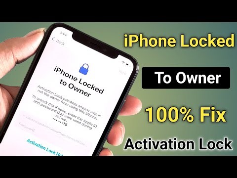 iCloud Activation Lock Bypass Guide on How to Remove Locked to Owner Issues | iPhone Activation