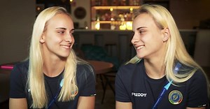 Italian gymnasts Alice and Asia D'Amato: My twin sister is....
