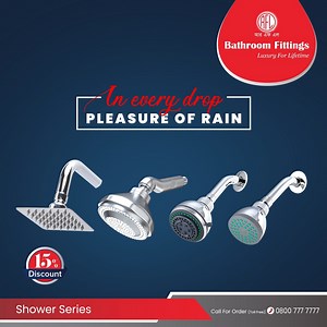 988K views · 5.6K reactions | #RFL #Shower experience the pleasure of rain in every drop. Click to get 15% discount: https://rfleshop.com/rflbathroomfittings or call for order (Toll Free): 08007777777 | RFL Bathroom Fittings | Facebook