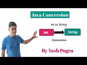 int to String java conversion | How do you convert int to string