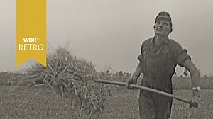 WDR Retro ∙ Hier und heute: Bundeswehr und Feuerwehr helfen bei der Ernte