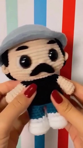 Aqui un detalle de la vecinda del chavo del 8 #crochet #crochettutorial #tejiendo #tejiendoconamor #tejiendoacrochet #manualidades #manualidadestiktok #parati