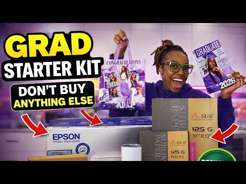 What Supplies Every Crafter Need to Make Grad Crafts (Beginner Starter Kit) | Crafting With Cassy