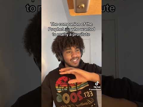 The companion of the Prophet Muhammad ﷺ who wanted to marry a prositute Subhanallah