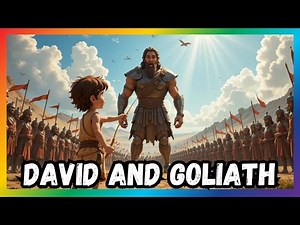 David and Goliath 🪨✝️ | Christian Animated Song for Kids | Bible Story Music