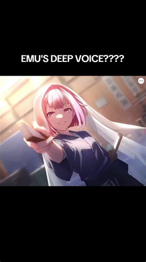EMU'S DEEP VOICE???? | Project Sekai Anime & Games Gameplay