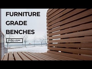 Furniture Grade Benches to Maximize your Sauna Experience