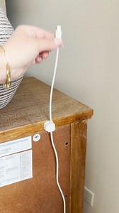 Give your cords a designated place to hang ✨ Shop this cord holder now: https://amazonhome.visitlink.me/bi3mw6 | Amazon Home