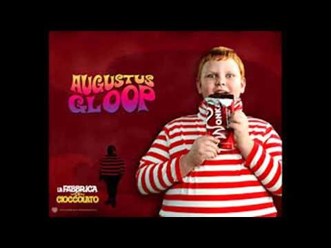 Charlie und die Schokoladenfabrik Augustus Glupsch German, German lyrics, English subtitles