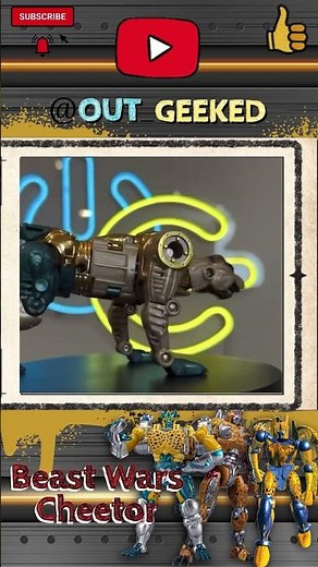 CHEETOR Through the Eras! | Hasbro Beast Wars Transformers Figure Breakdown