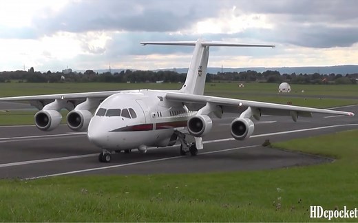 空中出租车～英国航宇公司BAe 146四发短程喷气式支线运输机