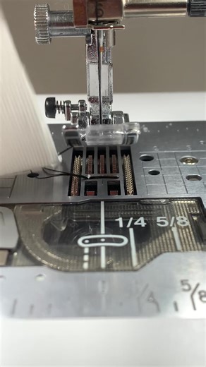 A simple trick that saves you so much energy. Before I learned this I gave up so many times, it was my worse nightmare to have to take the needle plate off or disassemble my bobbin case… But now I don’t worry about it bc I remember to bring my needle all the way up! #sewingskills #sewtok