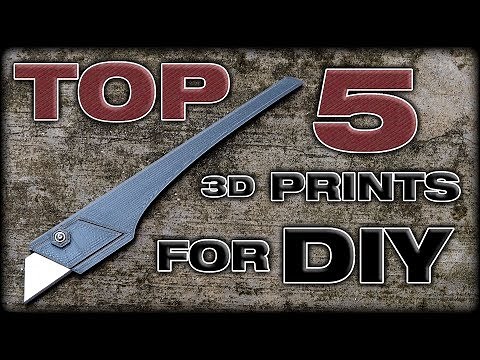 5 Useful And Easy To 3D Print Tools for DIY
