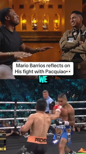 Mario Barrios Reflects on Fighting Manny Pacquiao