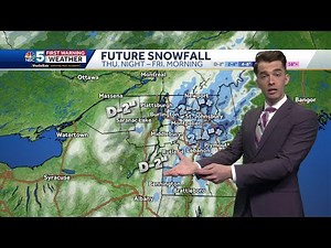 Warmer Wednesday and Thursday, then rain and snow arrives in Vermont (03-18-25)