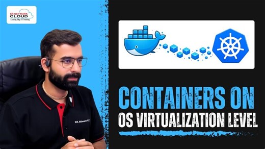 Containers on OS virtualization level | Docker and Kubernetes Training | KR Network Cloud Technologies Co.
