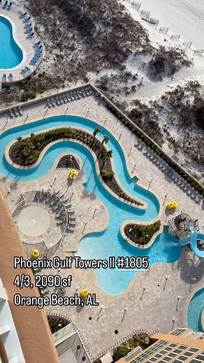 Brett/Robinson Real Estate | Welcome to Phoenix Gulf Towers II #1805 in Orange Beach, AL. This 4/3, 2090sf condo has been beautifully furnished and is ready for you to... | Instagram