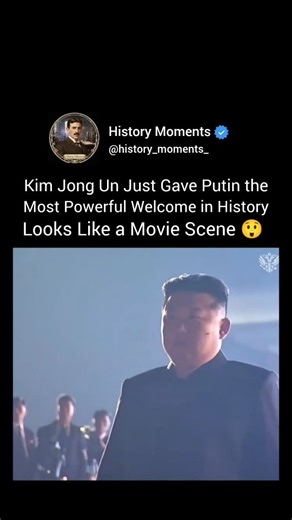 History Moments on Instagram: "President Vladimir Putin received a royal-style welcome in Pyongyang, where Kim Jong Un personally greeted him at the runway — a moment filled with symbolism, strength, and strategy. Crowds chanted “Welcome, Comrade Putin!” as both leaders paraded through the capital in an open car — a bold display of unity defying global pressure. This wasn’t just diplomacy… it was a statement to the world. Two nations, one message: power stands together. Follow (us) @history_mome