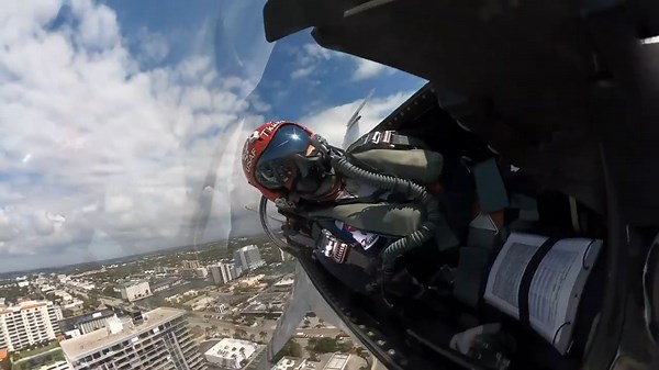Cockpit Views of U.S. Fighter Jets in Action