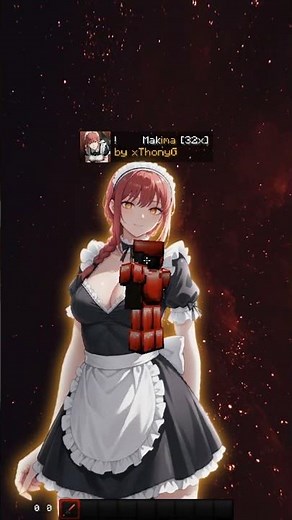 Makima v2 32x minecraft texture pack #minecraft