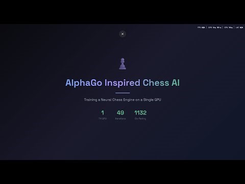 AlphaGo-style Chess AI Demo