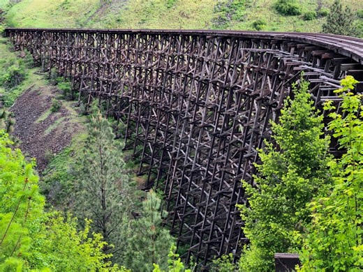 Idaho's Railroad on Stilts: A daring route of sky-high bridges, trestles, and tunnels - BoiseDev
